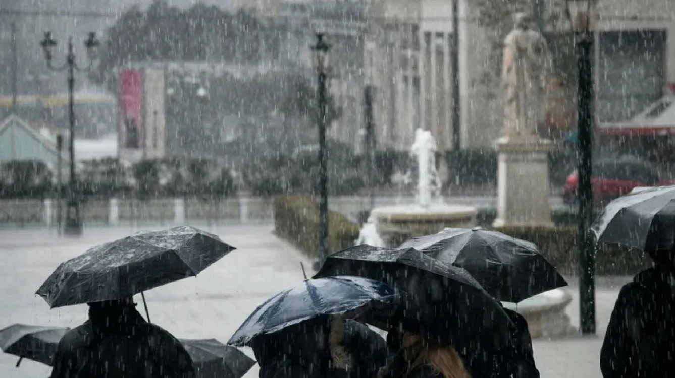 Έκτακτο δελτίο κακοκαιρίας: Ισχυρές βροχές, καταιγίδες και θυελλώδεις άνεμοι ως 9 Μποφόρ την Κυριακή