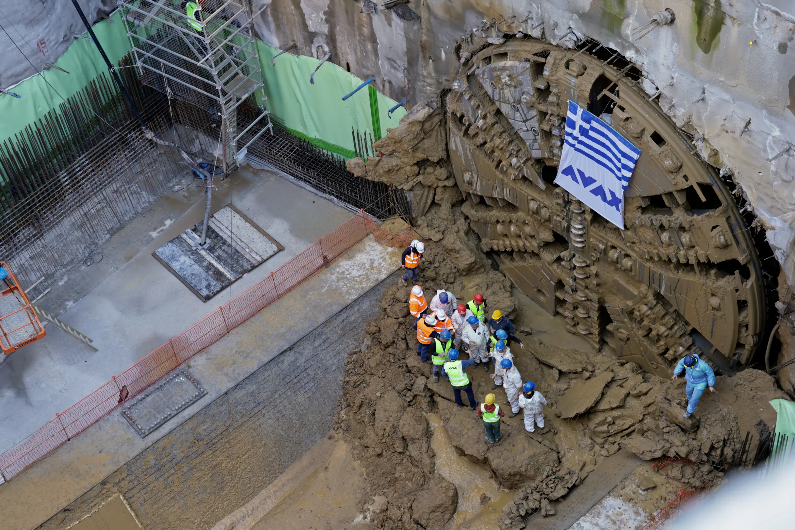 Κων. Μιτζάλης: «Πετύχαμε ένα σημαντικό ορόσημο. Ραντεβού στο τέλος του 2026 για την ολοκλήρωση όλης της σήραγγας της Γραμμής 4»