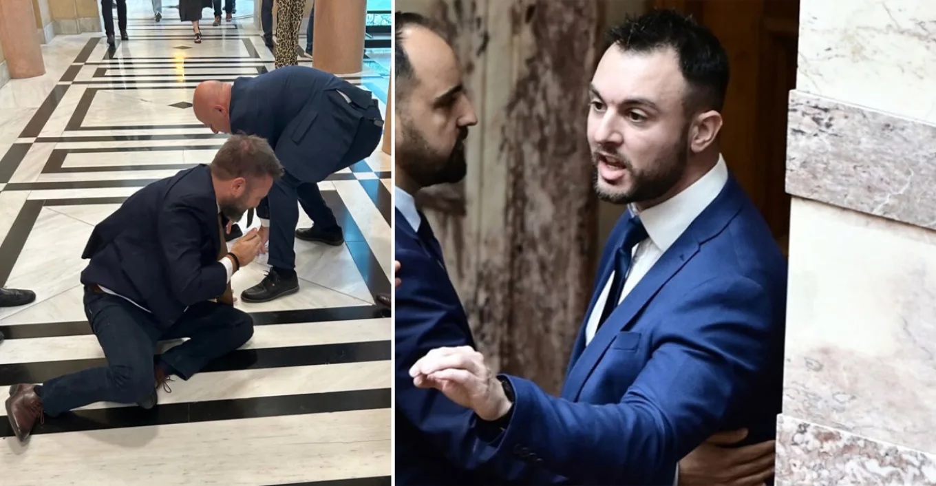 «Είναι υπαρχηγός του Κασιδιάρη», ξεκίνησε η δίκη του βουλευτή Κ. Φλώρου για την επίθεση με μπουνιές στον συνάδελφο του Β. Γραμμένο